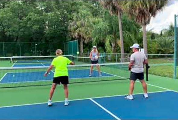 Pickleball: &quot;Starr Backhand Dinks&quot;, Deb Harrison