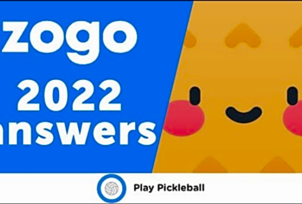 Zogo Play Pickleball Answers ( Full Module Topic Quiz )