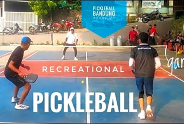 PICKLEBALL REC PLAY - Rudini-Bastian vs Andi-Jeffry - Pickleball Bandung