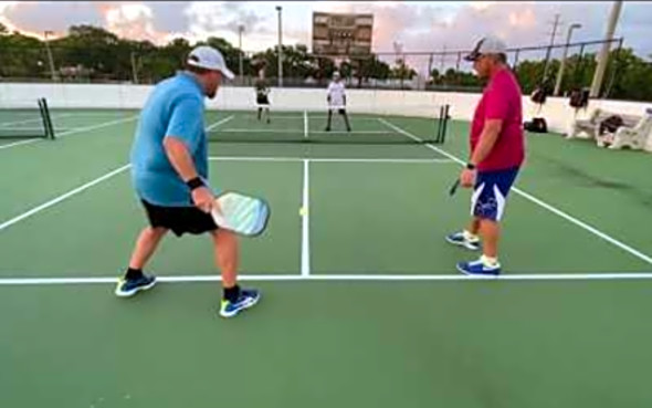 PICKLEBALL - Highlights - JAY JOEL MICHAEL SCOTT - Caloosa 06-12-20