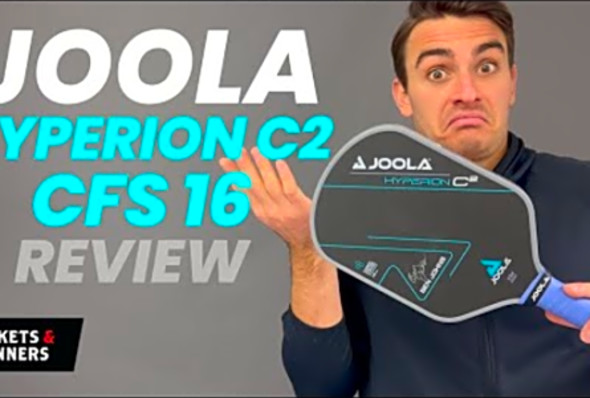 Is this Joola&#039;s BEST paddle right now? Joola Hyperion C2 CFS 16 Review - Rackets &amp; Runners