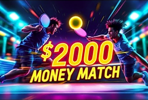 $2000 Pickleball Match (Moneyball)