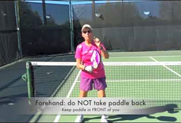 Pickleball: &quot;Attack Volley&quot;, Deb Harrison