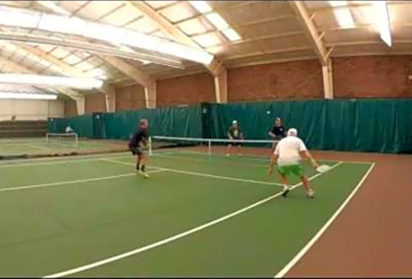 Mark Howard Des Hilton vs Rich Geenen Mark Van Matre Pickleball
