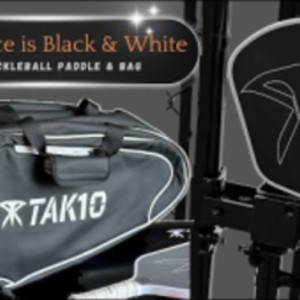 TAK10 T1 Pickleball Paddle and Pro-line Bag Review. www.tak10.com