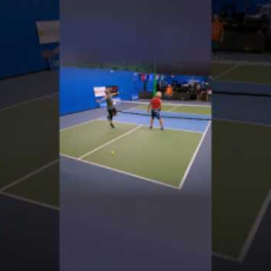 Net, net, net, Lob #pickleball #pickleballhighlights #sporthighlights #s...