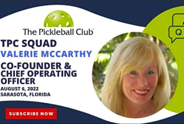 Meet The Pickleball Club&#039;s COO Valerie McCarthy