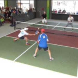 Chicken-N-Pickle Pickleball OMD 1/4 Finals Kyle Yates Dave Weinbach v Ol...