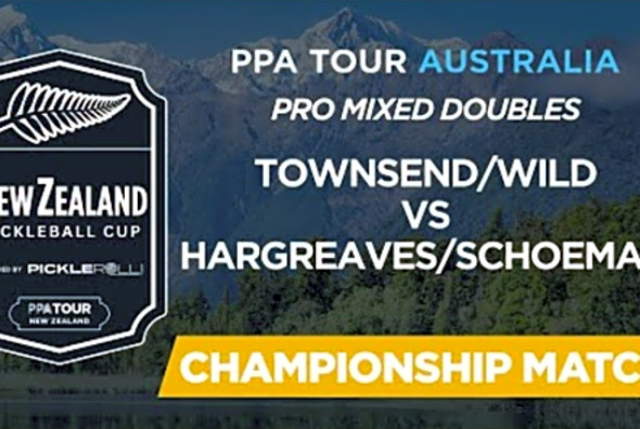 Wild/Townsend vs Hargreaves/Schoeman - Gold Medal Match - New Zealand Pickleball Cup