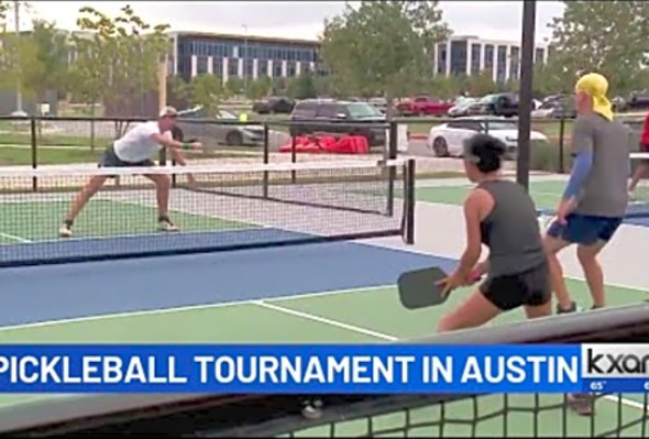 Pickleball tournament held in Austin this weekend