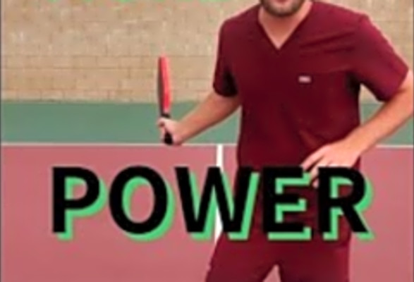 Pickleball - How to generate more power