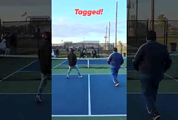 Tagged! #thepickleballrunner #pickleball #pickleballhighlights #highlights #shorts