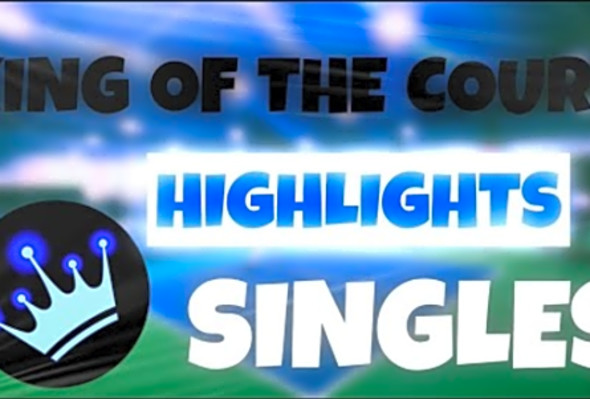 King of the Court Pickleball Singles - HIGHLIGHTS