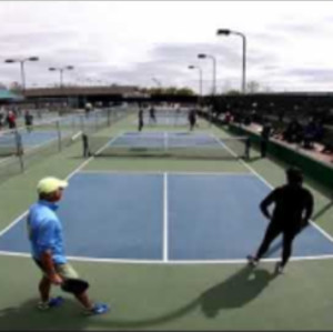 2019 Mid South Regional Pickleball mixed 5.0 Gold Medal Match Kim Kesner...