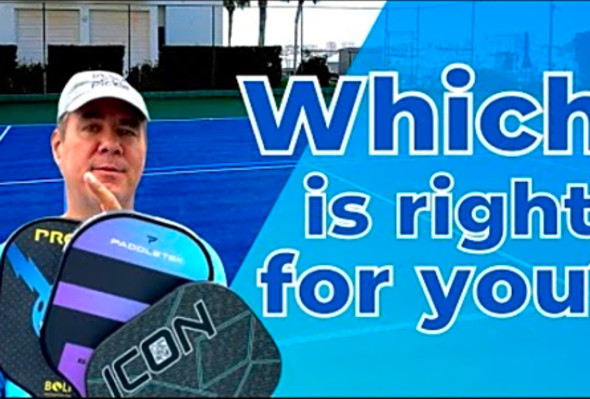 3 BEST pickleball paddles - Beginner/Budget Paddle - Intermediate - Advanced (the one we use)