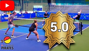 Pickleball 5.0 Gold Medal Match at 4th Annual Conviva Pictona Open 2023