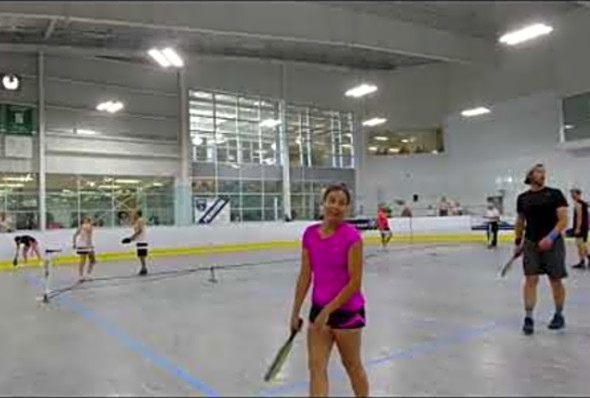 2022 Canadian National Pickleball Championships. Mixed Doubles 30 3rd Round.