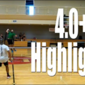 4.0 Pickleball Tournament Highlights - Top Plays and Craziest Shots!