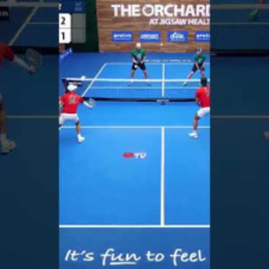 Beautiful backhand ATP #pickleball #pickleballislife #pickleballhighlights