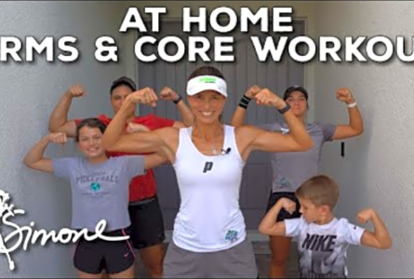 Simone - At Home Exercises - Arms and Core