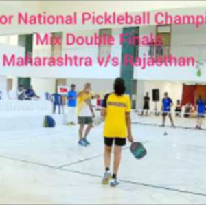 Pickleball - Final Mixed Double Tournament - India - Megha Kapoor and Ni...