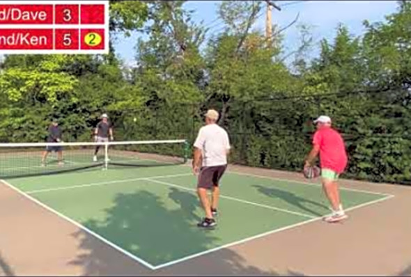 4.0-4.5 level pickleball Stop aiming at my nads