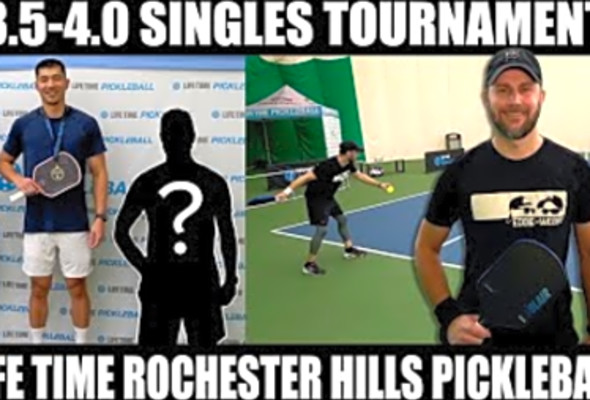 3.5-4.0 Singles Pickleball Tournament - Life Time Rochester Hills Fall Classic Invitational