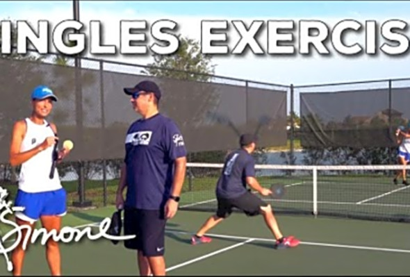 Coach Simone - Best Pickleball Singles Exercise &amp; Drills