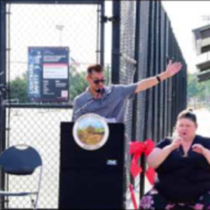 County Executive Calvin Ball Opens Eight New Pickleball Courts at Wester...