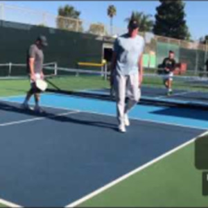 2/5/21 Doubles Pickleball 4.5 Court Tustin