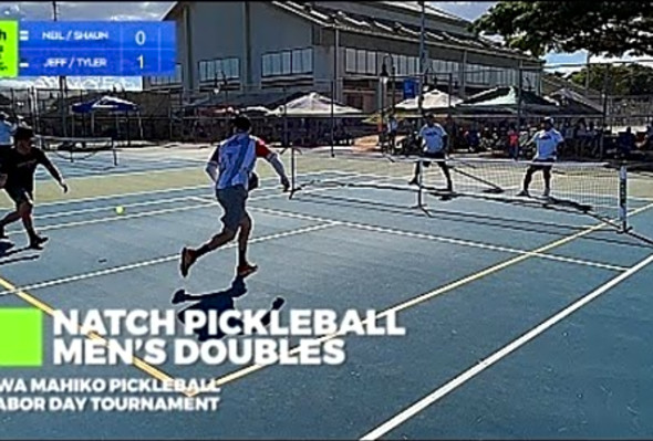 Ewa Mahiko Labor Day Pickleball Tournament - 3.0 Men&#039;s Doubles (Semi-Final)