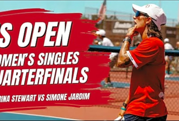 US Open Pickleball Championships - Womens Pro Singles (Quarterfinals) Katerina Stewart 5/1/25