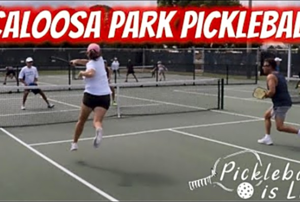 Caloosa Park Pickleball - Mary Kate Kelly &amp; Brett Besmertnik v. Nick &amp; Shelley Puschak