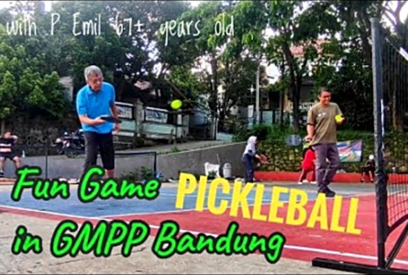 PICKLEBALL BANDUNG - Fun Game with 67 Emil Yasman - Pickleball Indonesia