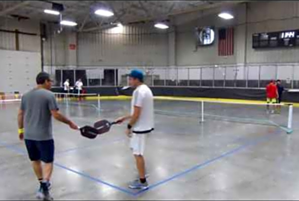 Fever in the Zoo Pickleball-5.0 MD 1/8 Final 19-34 Dave Weinbach/Ritchie v Schiller/Moorin
