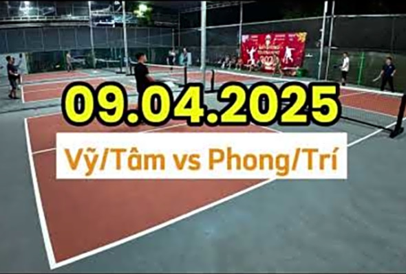 PICKLEBALL HLSVN // 02.04.2025 // PHONG - TR VS V - TM // Full Match