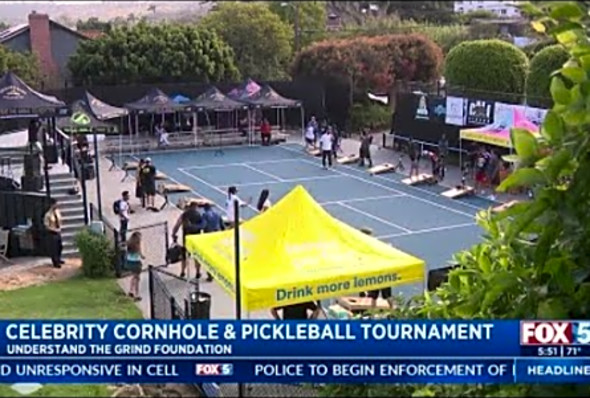 Celebrity Cornhole And Pickleball Tournament