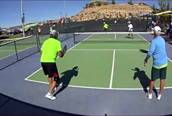 GSC Pickleball Huntsman 2017 MD 4.5 60-64 (4023) 4-5