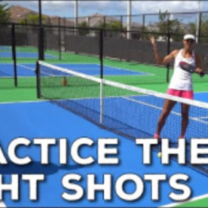 Coach Simone - Practice the RIGHT Shots even against lower level players!