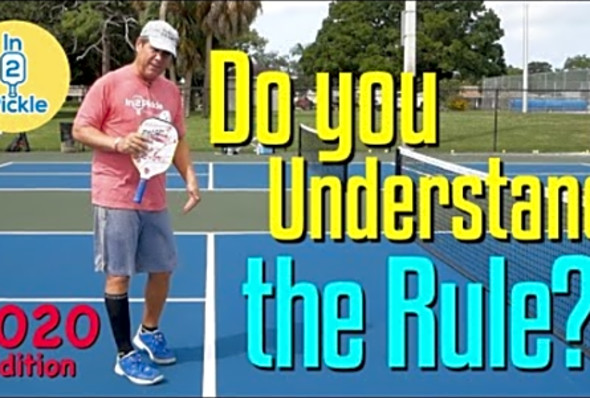 The Non-Volley Zone Rule - Learn the WHOLE RULE - Pickleball Rules