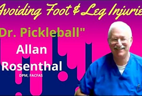 Avoiding Pickleball Injuries-AMA with Dr. Allan Rosenthal