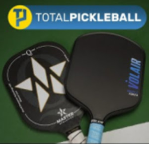 3 Pickleball Paddles (&amp; cleaning block) for best spin potential on the c...