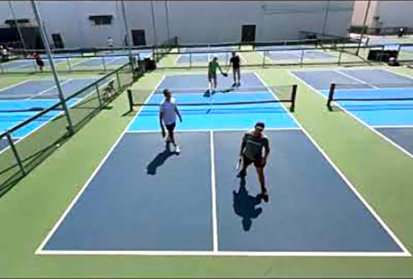St. Patty&#039;s Day Pickleball 5.5 Men&#039;s Doubles with Spartak Rohachou and Louie Payetta