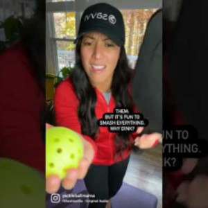 Pickleball Smash or Dink?! Laugh with me!