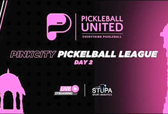 Pinkcity Pickleball League 2022 Day 2 - Live Stream - Powered by STUPA