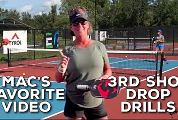 Simone&#039;s Student Mac&#039;s Favorite Video - 3rd Shot Drop Drills