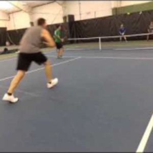DeZellar-Ritchie vs Huff-Wong Mens 5.0 RR1 Wisconsin Cup 2018 Pickleball...
