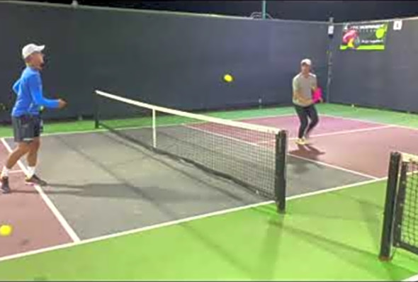 Pickleball Kitchen Drill The Kitchen Is Never Wrong