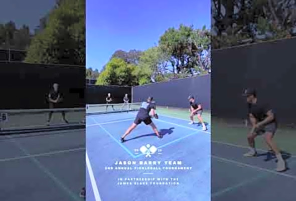 2nd Annual Jason Barry Team Pickleball Tournament in partnership with the James Blake Foundation