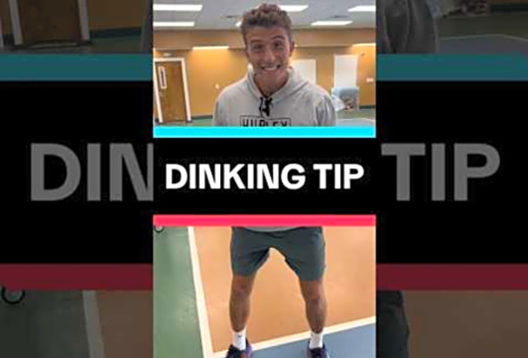 Dinking Tip to WIN more rallies #pickleball #pickleballtips #shorts